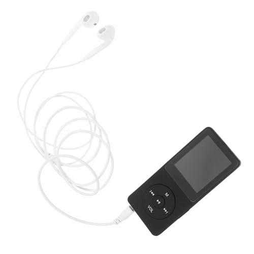 Holibanna Musikspieler musikplayer Music Player Mini-Player Tragbarer Player USB-Player verlustfreier Mediaplayer verlustfreier mp3-player Sprachrekorder Mini-MP3-Player Acrylspiegel Black von Holibanna