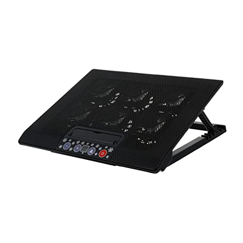 Holibanna Notebook Kühler Laptop Kühler Kühlung Ihrer Anschlüsse Pro Verstellbarer Ständer Mit Stromversorgung Computermatte Vertikal Für Kleine Gaming Geräte USB Faltbare von Holibanna