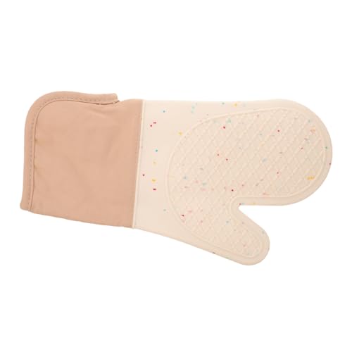 Holibanna Ofenhandschuhe Aus Silikon Kochen Grill Schutzhandschuhe Heiße Handschuhe Für Die Küche Wärme Isolierte Handschuhe Wärmeisolierter Ofenhandschuh Kochhandschuhe Baumwolle von Holibanna