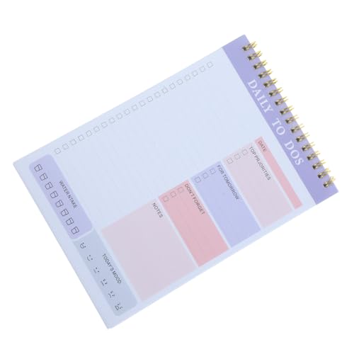 Holibanna Praktischer Abreißbarer Planer Notepad Tragbarer Tagesplaner Für Aufgaben Notizen Termine Für Schule Büro Persönliche Organisation Design von Holibanna