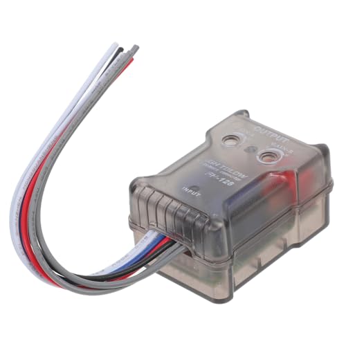 Holibanna Radiokonverter Autoradio Autoadapter Stereoadapter Kabeladapter Verkabelungsstecker Radiogurt Stereokonverter Kfz Verkabelung Radiokabelclips Radioadapter Schwarzer Kunststoff von Holibanna