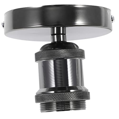 Holibanna Retro -glühbirnenbasis Halter Deckenleuchte Adapter Für Glühbirnen Glühbirnenfassung Deckenlampenfassung E27 Basis Glühbirne Stecker Lampensockel E27 Fassung Black Rostfreier Stahl Holibanna Retro -glühbirnenbasis Halter Deckenleuchte Adapter Für Glühbirnen Glühbirnenfassung Deckenlampenfassung E27 Basis Glühbirne Stecker Lampensockel E27 Fassung Black Rostfreier Stahl von Holibanna