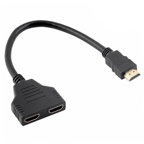 Holibanna Splitter out Video Adapter für Dual Monitor Anzeige Tv Projektoren Spielkonsolen Bildübertragung Kompatibel mit Media Player Holibanna Splitter out Video Adapter für Dual Monitor Anzeige Tv Projektoren Spielkonsolen Bildübertragung Kompatibel mit Media Player von Holibanna