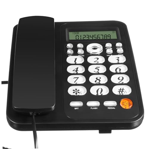 Holibanna Telefonnummer für Anrufer -ID Schnurgebundenes Telefon mit Anruferkennung Telefon Telefon Senioren Retro Festnetztelefone für Zuhause Festnetztelefon für den Haushalt Metallkern Holibanna Telefonnummer für Anrufer -ID Schnurgebundenes Telefon mit Anruferkennung Telefon Telefon Senioren Retro Festnetztelefone für Zuhause Festnetztelefon für den Haushalt Metallkern von Holibanna