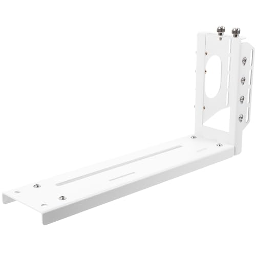 Holibanna Vertikale Pci Grafikkartenhalterung GPU Unterstützung Weißer Halter Für PC Gehäuse Stabiler GPU Halter Für Optimierte Kühlung Und Platzierung Holibanna Vertikale Pci Grafikkartenhalterung GPU Unterstützung Weißer Halter Für PC Gehäuse Stabiler GPU Halter Für Optimierte Kühlung Und Platzierung von Holibanna