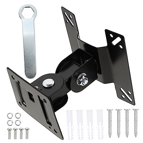 Holibanna Wandhalterung für Monitor einstellbar Stand Wandmontagehalterung Monitorarm montieren TV-Wandhalterung Monitor-Wandhalterung Feste tv wandhalterung Feste TV-Halterung Eisen Schwarz Holibanna Wandhalterung für Monitor einstellbar Stand Wandmontagehalterung Monitorarm montieren TV-Wandhalterung Monitor-Wandhalterung Feste tv wandhalterung Feste TV-Halterung Eisen Schwarz von Holibanna