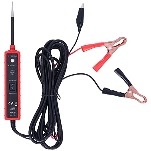 Holigie 6-24-V-Stromkreistester, Stromkreistester, Detektor, professionelles Autodiagnosetool mit 14,8-Fuß-Kabel Holigie 6-24-V-Stromkreistester, Stromkreistester, Detektor, professionelles Autodiagnosetool mit 14,8-Fuß-Kabel von Holigie