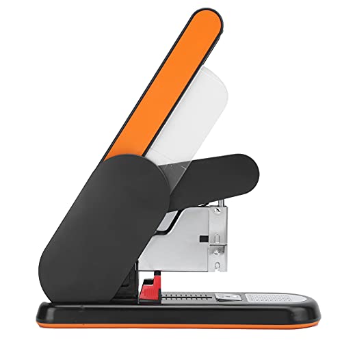 Holigie Heavy Duty Stapler, 190 Blattkapazität LaBorave Magazine Type Hefter, Antipinch -Hand -Desktop -Stapler für Büro, Zuhause, Klassenzimmer, Broschüre, Buchbindung (Orange) von Holigie