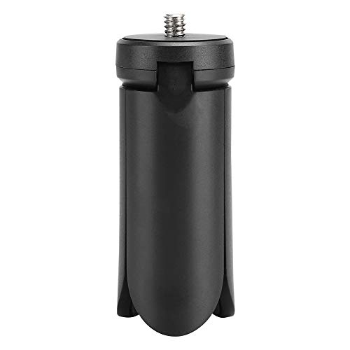 Holigie Non Slip Desktop Stativ Universal 1/4 Zoll Schraube Smartphone Action Kamerahalter Stabilisator für Tischbodenfotografie Schwarz grau von Holigie