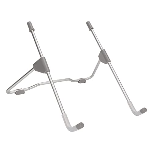 Holigie Tablet-Ständer verstellbar faltbar aus Aluminium multifunktionale Wärmeableitung Tablet-Unterstützung (Silver Grey) von Holigie