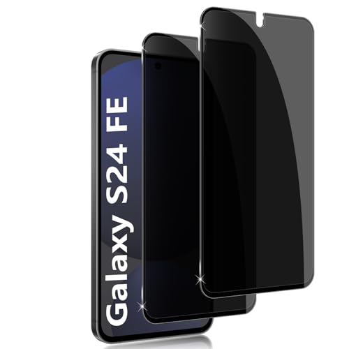 Holilo 2 Stück für Samsung Galaxy S24 FE 5G Sichtschutz Schutzfolie für Panzerglas Anti-Spy Privacy Sichtschutzfolie schützen Displayschutzfolie Schwarzer Rand Privacy Schutzglas Holilo 2 Stück für Samsung Galaxy S24 FE 5G Sichtschutz Schutzfolie für Panzerglas Anti-Spy Privacy Sichtschutzfolie schützen Displayschutzfolie Schwarzer Rand Privacy Schutzglas von Holilo