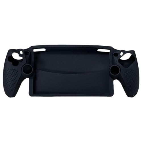 Holilo Schutzhülle Silikonhülle Silikonabdeckung Schutz Zubehör Case für Sony PS5 Playstation Portal, Anti-Drop-Schutzhülle für PS5 Playstation Portal Zubehör-schwarz von Holilo