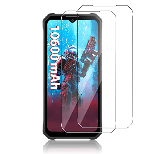 Holilo für Oukitel WP23/Oukitel WP23 Pro Schutzfolie für Panzerglas, 2 Stück No-Bubble Anti-Kratzen Ultra-klar 9H Härte Display schützen Gehärtetes Glas Displayschutzfolie von Holilo