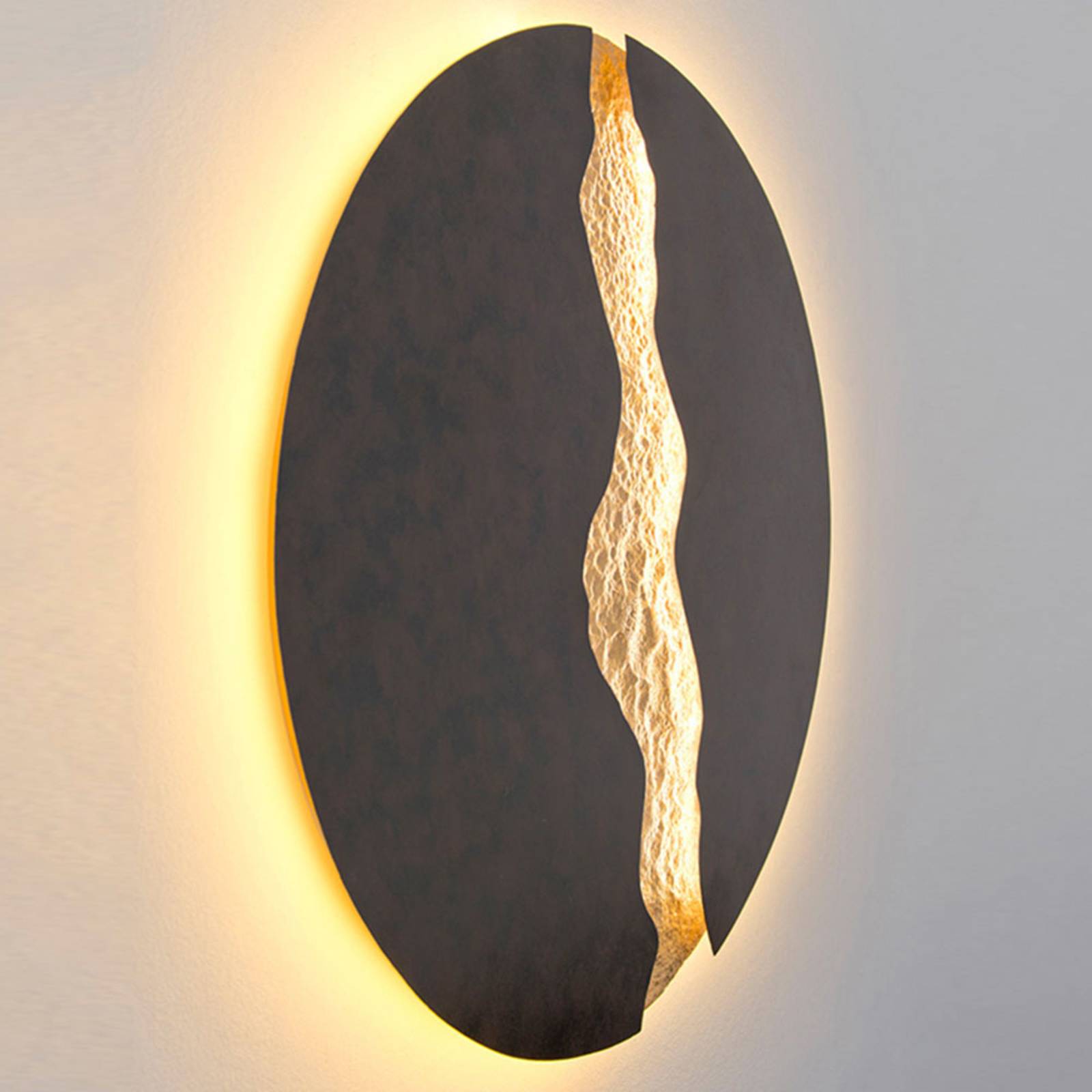 LED-Wandlampe Lava, Ø 80 cm LED-Wandlampe Lava, Ø 80 cm von Holländer