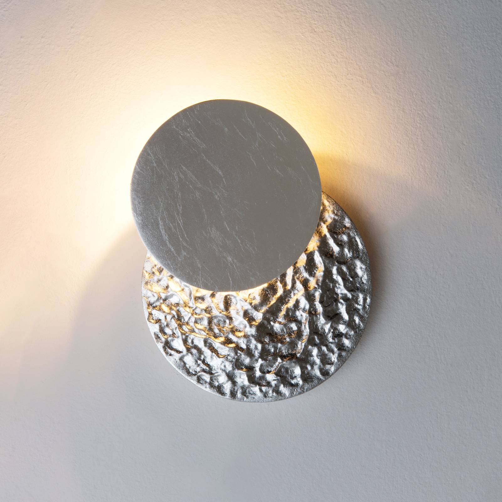 LED-Wandleuchte Coronare Piccolo, silber LED-Wandleuchte Coronare Piccolo, silber von Holländer