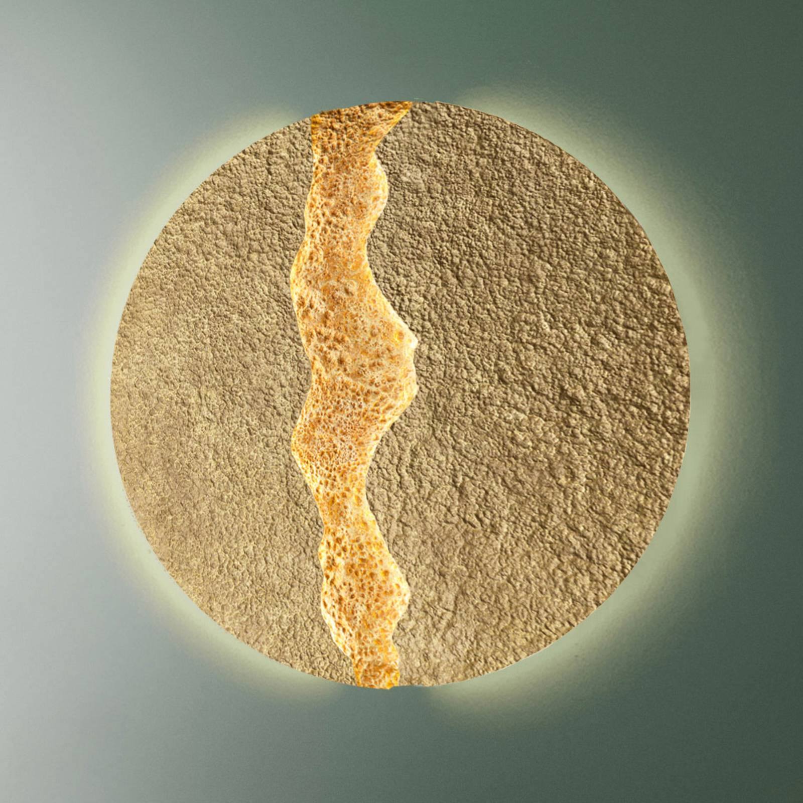 LED-Wandleuchte Eruption, Ø 80 cm LED-Wandleuchte Eruption, Ø 80 cm von Holländer
