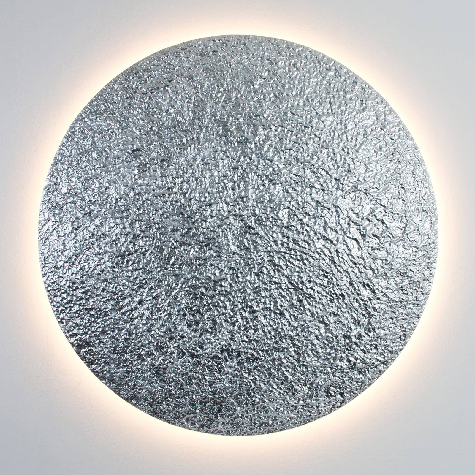 LED-Wandleuchte Meteor, Ø 120 cm, silber LED-Wandleuchte Meteor, Ø 120 cm, silber von Holländer