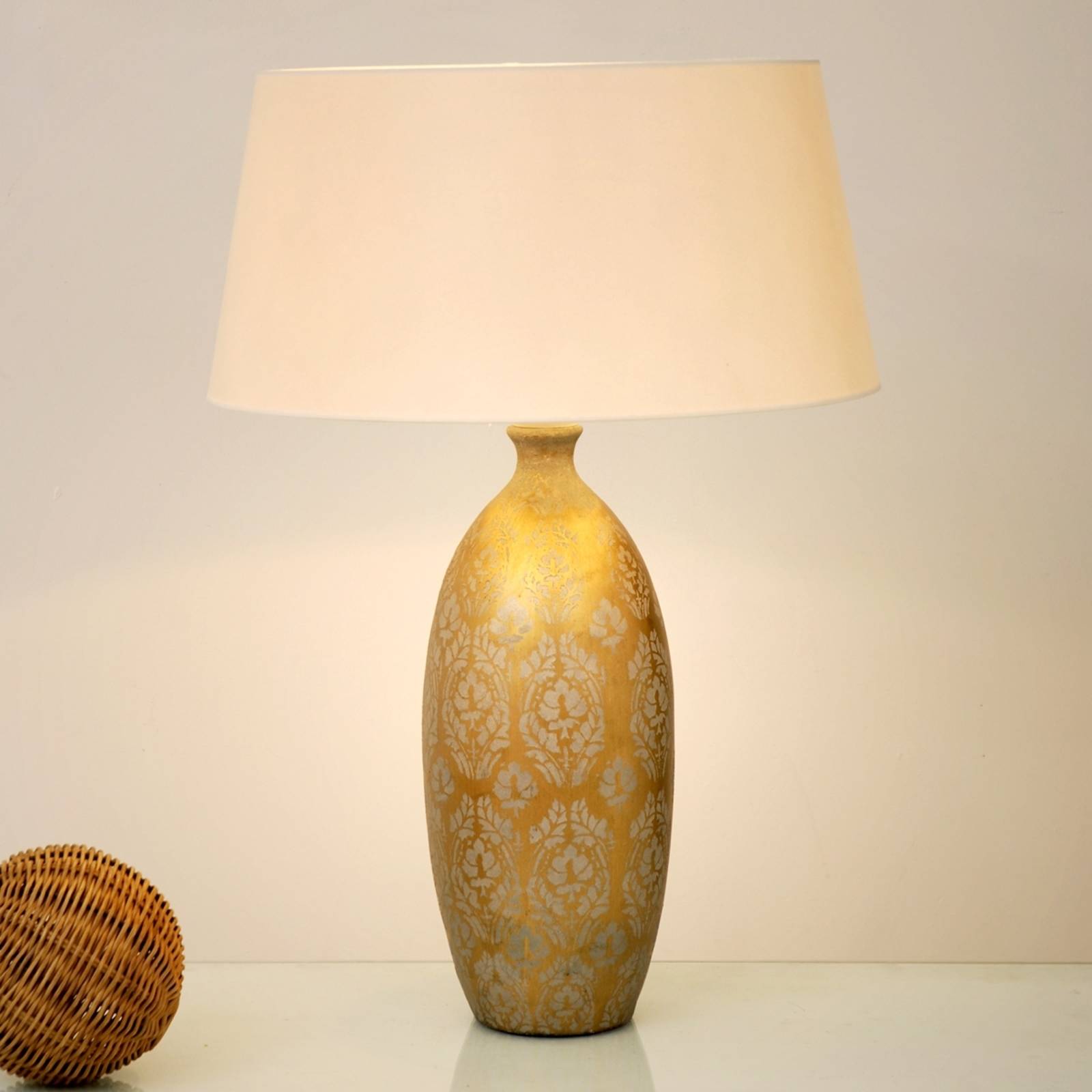 Tischleuchte Vaso Barocco, Höhe 65 cm Tischleuchte Vaso Barocco, Höhe 65 cm von Holländer