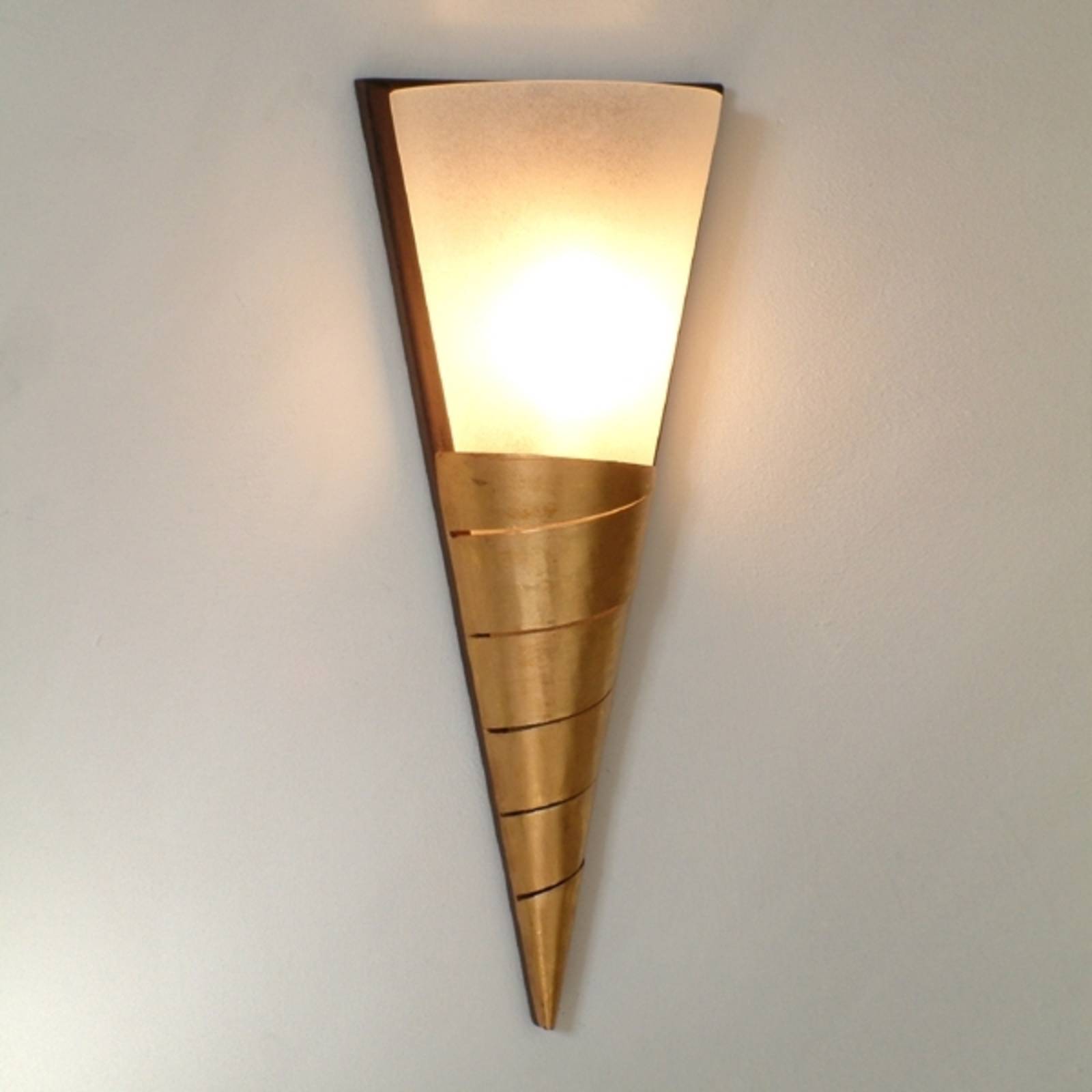 Wandleuchte Innovazione Tre in Gold Wandleuchte Innovazione Tre in Gold von Holländer