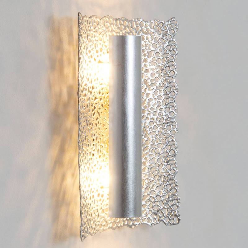 Wandleuchte Utopistico in Silber und Chrom von Holländer