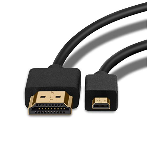 Hollyland HDMI Kabel Micro HDMI auf HDMI Kabel Hochgeschwindigkeits-HDMI-Kabel für Mars 400S PRO/Mars 400S/ Mars 300S PRO/Mars 300 / Mars 400 / Mars X (Mini HDMI Stecker Standard HDMI Stecker) von HollyView