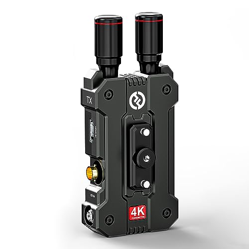 Hollyland Mars 4K Wireless Videoübertragungssystem 5G SDI HDMI 4Kp30 FPS mit Dezimalpunkt drahtloses Sender-und Empfängersystem 150m Reichweite, 66ms Versatz, 12-20Mbps, APP zur Videoüberwachung (TX) Hollyland Mars 4K Wireless Videoübertragungssystem 5G SDI HDMI 4Kp30 FPS mit Dezimalpunkt drahtloses Sender-und Empfängersystem 150m Reichweite, 66ms Versatz, 12-20Mbps, APP zur Videoüberwachung (TX) von HollyView
