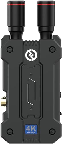 Hollyland Mars 4K Wireless Videoübertragungssystem 5G SDI HDMI 4Kp30 FPS mit Dezimalpunkt drahtloses Sender-und Empfängersystem 150m Reichweite, 66ms Versatz, 12-20Mbps, APP zur Videoüberwachung (RX) Hollyland Mars 4K Wireless Videoübertragungssystem 5G SDI HDMI 4Kp30 FPS mit Dezimalpunkt drahtloses Sender-und Empfängersystem 150m Reichweite, 66ms Versatz, 12-20Mbps, APP zur Videoüberwachung (RX) von HollyView