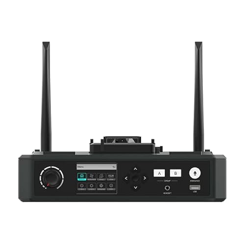 Hollyland Solidcom C1 Basisstation Wireless Full Duplex 1,9 GHz Für Teamkommunikation mit Gruppierung Ab Uac Cloud Meetings Ankündigung von HollyView