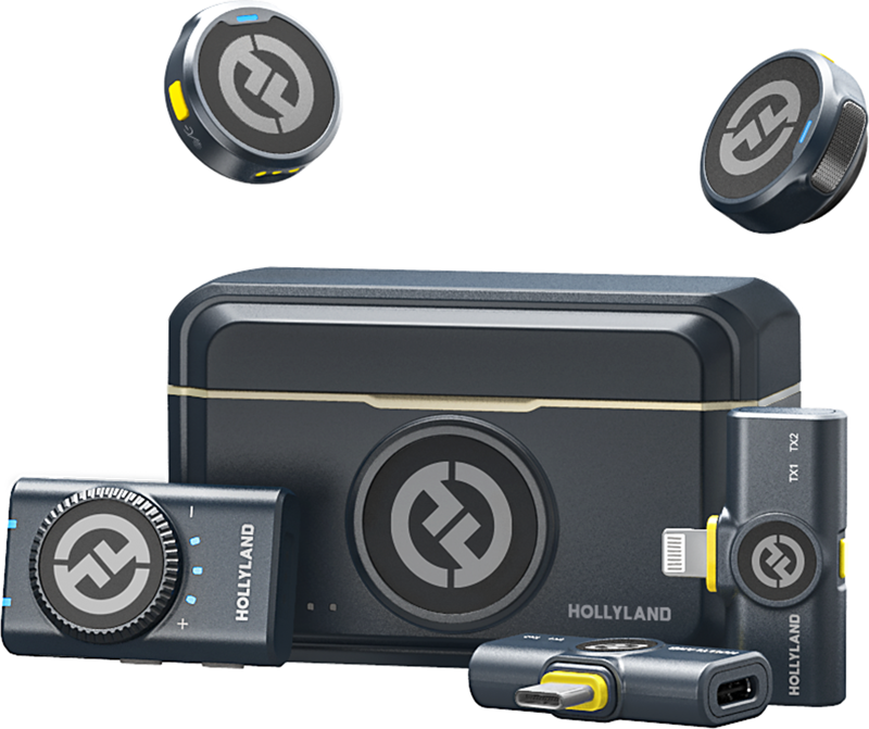 Hollyland - Lark M2 Combo Wireless Lavalier Microphone von Hollyland