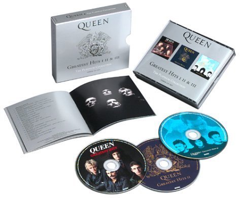 Greatest Hits I, II & III - The Platinum Collection (3CD) by Queen Box set, Original recording remastered edition (2002) Audio CD von Hollywood Records