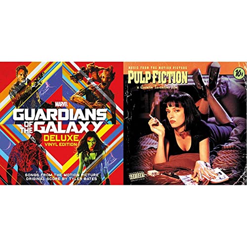 Guardians of the Galaxy (Deluxe Edt.2lp) [Vinyl LP] & Pulp Fiction (Back-To-Black-Serie) [Vinyl LP] von Hollywood Records