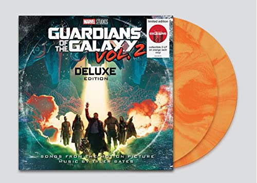 Guardians of the Galaxy Vol. 2 Deluxe - Exclusive Limited Edition Orange Swirl Colored 2x LP Vinyl von Hollywood
