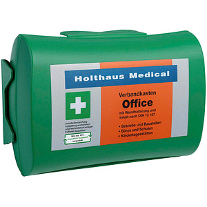 Holthaus Medical Verbandskasten Office DIN 13157 grün von Holthaus Medical