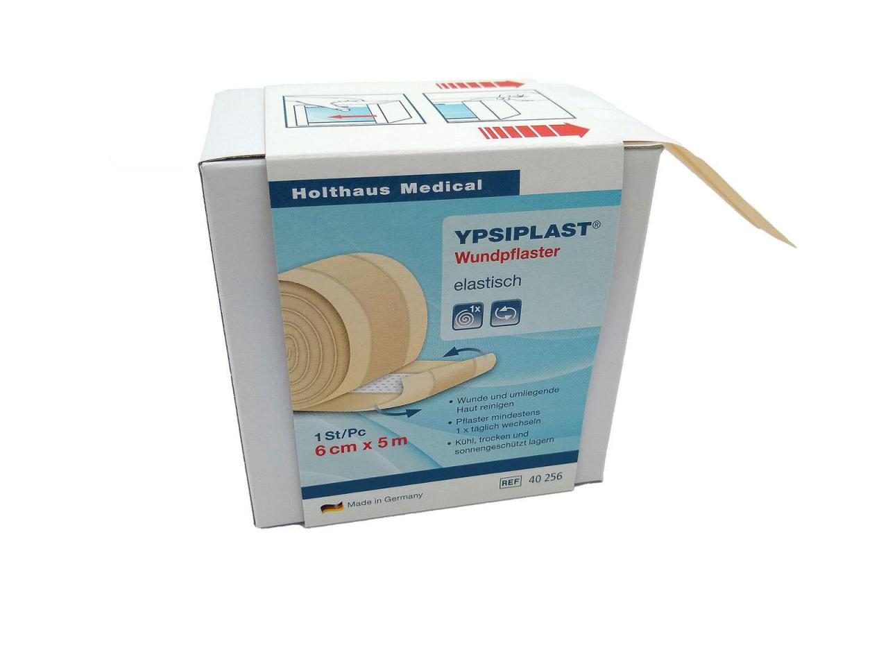 Holthaus Medical Wundpflaster Wundpflaster,elastisch,6cmx5m beige von Holthaus Medical