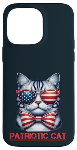 4. Juli USA Cat Stars Stripes Patriotische Kitty Cat Dads Hülle für iPhone 14 Pro Max 4. Juli USA Cat Stars Stripes Patriotische Kitty Cat Dads Hülle für iPhone 14 Pro Max von Holy Meow Kitty Cats Apparel.USA