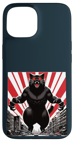 CatZilla Parodie Japanische Kunst Kitty Katze Mama Papa Unisex Erwachsene Hülle für iPhone 15 CatZilla Parodie Japanische Kunst Kitty Katze Mama Papa Unisex Erwachsene Hülle für iPhone 15 von Holy Meow Kitty Cats Apparel.USA