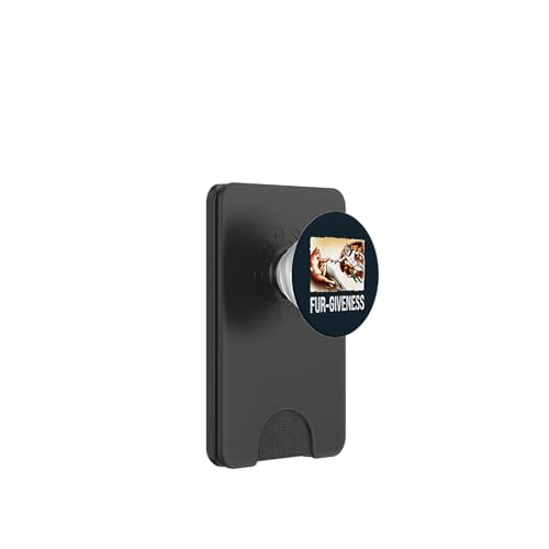 Fur-Giveness Katzen Kätzchen Malerei Parodie Katze Mütter Katze Väter PopSockets PopWallet für MagSafe Fur-Giveness Katzen Kätzchen Malerei Parodie Katze Mütter Katze Väter PopSockets PopWallet für MagSafe von Holy Meow Kitty Cats Apparel.USA