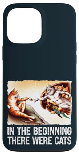 In the Beginning Cats Creation Painting Parodie Katze Mütter Väter Hülle für iPhone 13 Pro Max In the Beginning Cats Creation Painting Parodie Katze Mütter Väter Hülle für iPhone 13 Pro Max von Holy Meow Kitty Cats Apparel.USA