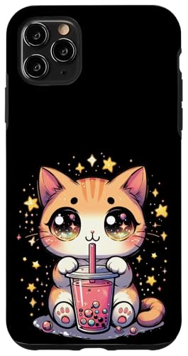 Kawaii Boba Cat — Süßes Bubble Tea Kitty Cat Anime-Liebhaber Hülle für iPhone 11 Pro Max Kawaii Boba Cat — Süßes Bubble Tea Kitty Cat Anime-Liebhaber Hülle für iPhone 11 Pro Max von Holy Meow Kitty Cats Apparel.USA