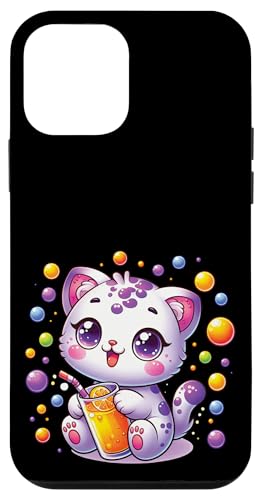Kawaii Boba Cat — Süßes Bubble Tea Kitty Cat Anime-Liebhaber Hülle für iPhone 12 mini Kawaii Boba Cat — Süßes Bubble Tea Kitty Cat Anime-Liebhaber Hülle für iPhone 12 mini von Holy Meow Kitty Cats Apparel.USA