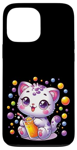 Kawaii Boba Cat — Süßes Bubble Tea Kitty Cat Anime-Liebhaber Hülle für iPhone 13 Pro Max Kawaii Boba Cat — Süßes Bubble Tea Kitty Cat Anime-Liebhaber Hülle für iPhone 13 Pro Max von Holy Meow Kitty Cats Apparel.USA