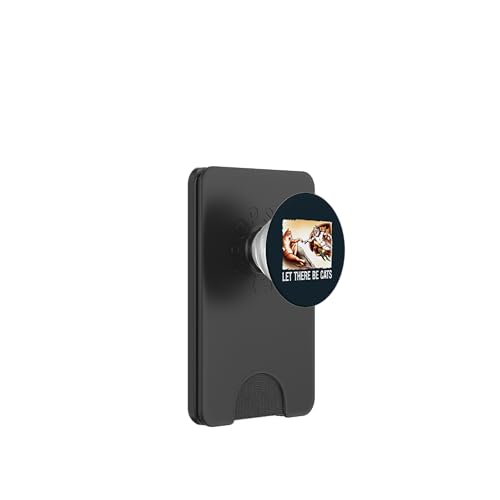 Let There Be Cats Creation Painting Parodie Cat Moms Cat Dads PopSockets PopWallet für MagSafe Let There Be Cats Creation Painting Parodie Cat Moms Cat Dads PopSockets PopWallet für MagSafe von Holy Meow Kitty Cats Apparel.USA