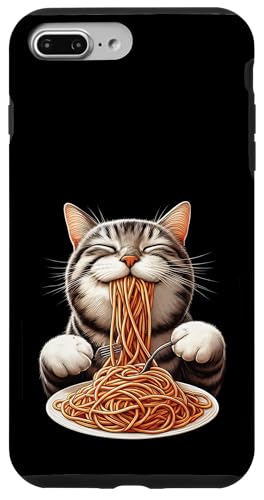 Lustiges Kitty Schlürfen Nudeln, Feinschmecker, Haustierliebhaber, Katze Hülle für iPhone 7 Plus/8 Plus Lustiges Kitty Schlürfen Nudeln, Feinschmecker, Haustierliebhaber, Katze Hülle für iPhone 7 Plus/8 Plus von Holy Meow Kitty Cats Apparel.USA