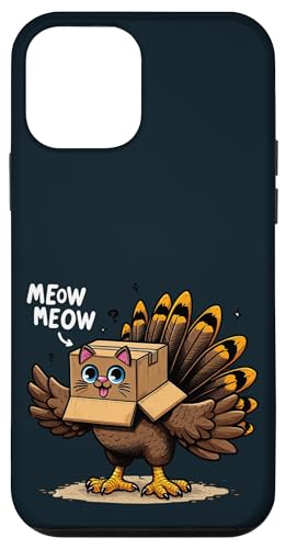 Meow Thanksgiving Cat - Lustiges Katzenkostüm für Mütter und Väter Hülle für iPhone 12 mini von Holy Meow Kitty Cats Apparel.USA
