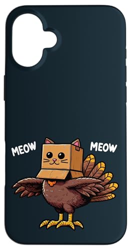 Meow Thanksgiving Cat - Lustiges Katzenkostüm für Mütter und Väter Hülle für iPhone 16 Plus Meow Thanksgiving Cat - Lustiges Katzenkostüm für Mütter und Väter Hülle für iPhone 16 Plus von Holy Meow Kitty Cats Apparel.USA