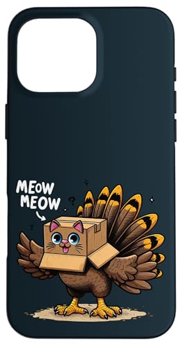 Meow Thanksgiving Cat - Lustiges Katzenkostüm für Mütter und Väter Hülle für iPhone 16 Pro Max Meow Thanksgiving Cat - Lustiges Katzenkostüm für Mütter und Väter Hülle für iPhone 16 Pro Max von Holy Meow Kitty Cats Apparel.USA