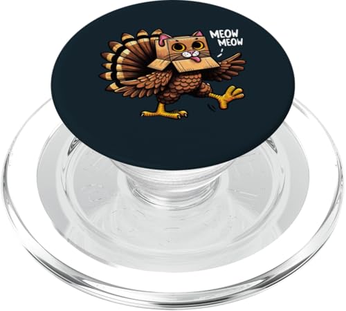 Meow Thanksgiving Cat - Lustiges Katzenkostüm für Mütter und Väter PopSockets PopGrip für MagSafe Meow Thanksgiving Cat - Lustiges Katzenkostüm für Mütter und Väter PopSockets PopGrip für MagSafe von Holy Meow Kitty Cats Apparel.USA