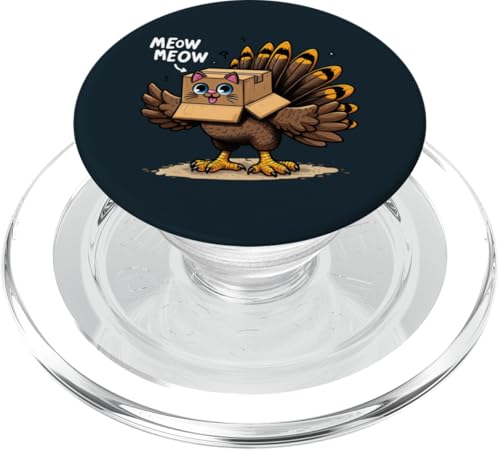 Meow Thanksgiving Cat - Lustiges Katzenkostüm für Mütter und Väter PopSockets PopGrip für MagSafe Meow Thanksgiving Cat - Lustiges Katzenkostüm für Mütter und Väter PopSockets PopGrip für MagSafe von Holy Meow Kitty Cats Apparel.USA