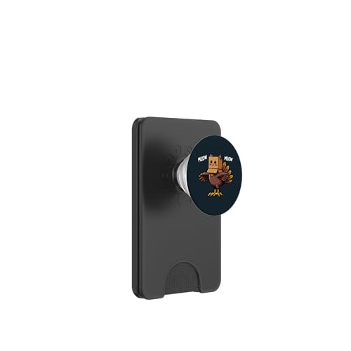 Meow Thanksgiving Cat - Lustiges Katzenkostüm für Mütter und Väter PopSockets PopWallet für MagSafe Meow Thanksgiving Cat - Lustiges Katzenkostüm für Mütter und Väter PopSockets PopWallet für MagSafe von Holy Meow Kitty Cats Apparel.USA