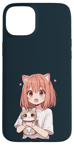 Niedliche Anime-Katzenmädchen – niedliche Kawaii-Katze im Chibi-Stil Hülle für iPhone 15 Plus Niedliche Anime-Katzenmädchen – niedliche Kawaii-Katze im Chibi-Stil Hülle für iPhone 15 Plus von Holy Meow Kitty Cats Apparel.USA